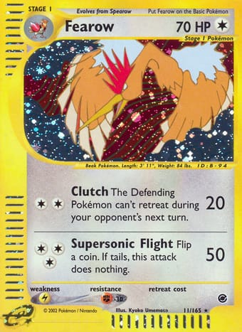 Fearow Expedition Base Set Pokemon Card