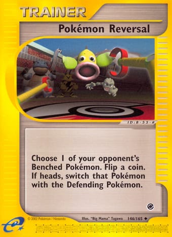 Pokemon Reversal Expedition Base Set Pokemon Card