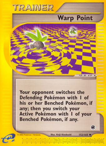 Warp Point Expedition Base Set Pokemon Card