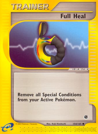 Full Heal Expedition Base Set Pokemon Card