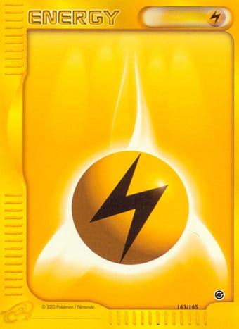 Lightning Energy Expedition Base Set Pokemon Card