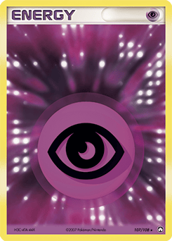 Psychic Energy EX Power Keepers Pokemon Card