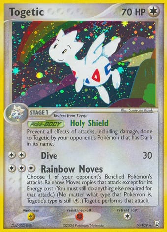 Togetic EX Team Rocket Returns Pokemon Card