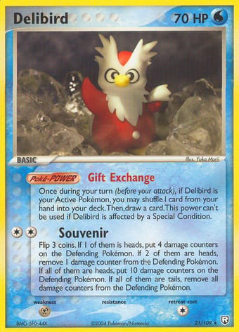 Delibird EX Team Rocket Returns Pokemon Card