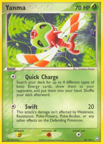 Yanma EX Team Rocket Returns Pokemon Card