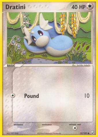 Dratini EX Team Rocket Returns Pokemon Card