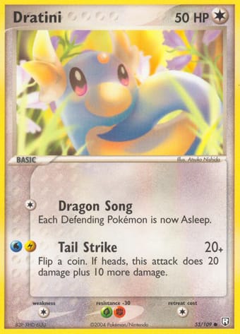 Dratini EX Team Rocket Returns Pokemon Card