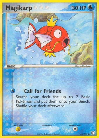 Magikarp EX Team Rocket Returns Pokemon Card