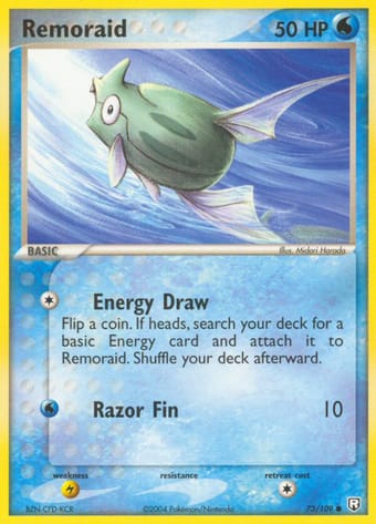 Remoraid EX Team Rocket Returns Pokemon Card