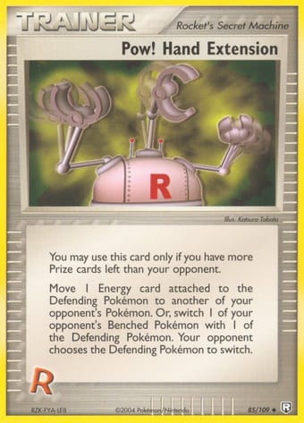 Pow! Hand Extension EX Team Rocket Returns Pokemon Card