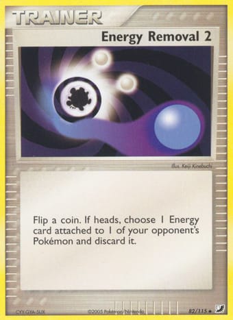 Energy Removal 2 EX Unseen Forces Pokemon Card