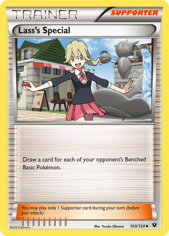 Lass's Special Fates Collide Pokemon Card