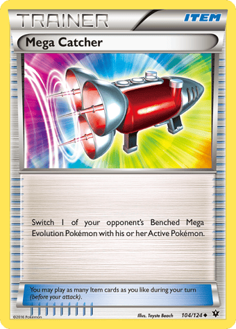 Mega Catcher Fates Collide Pokemon Card