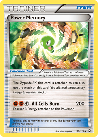 Power Memory Fates Collide Pokemon Card
