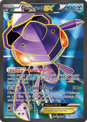 Genesect-EX Fates Collide Pokemon Card