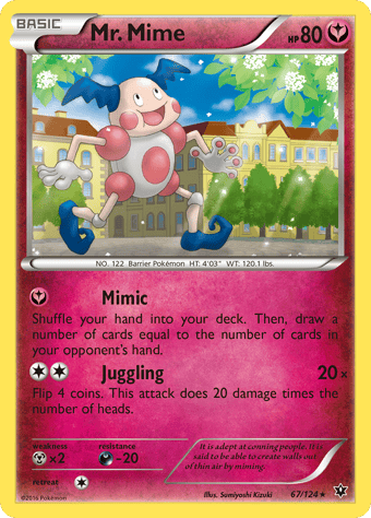 Mr. Mime Fates Collide Pokemon Card