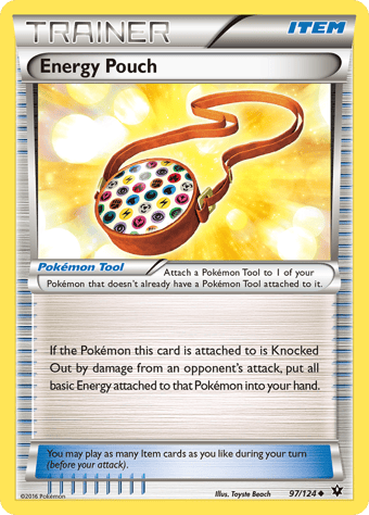 Energy Pouch Fates Collide Pokemon Card