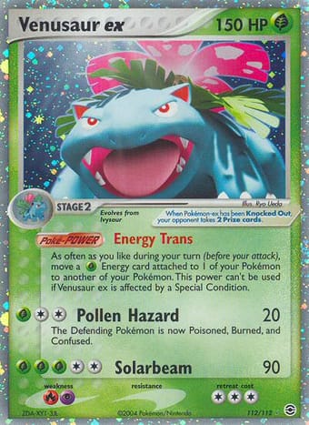 Venusaur ex EX FireRed & LeafGreen Pokemon Card