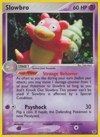Slowbro EX FireRed & LeafGreen Pokemon Card