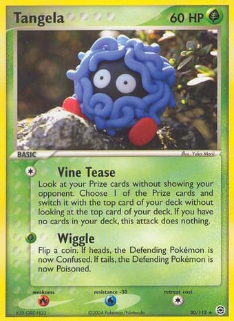 Tangela EX FireRed & LeafGreen Pokemon Card