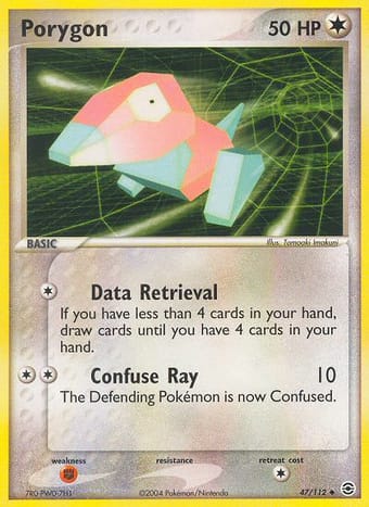 Porygon EX FireRed & LeafGreen Pokemon Card