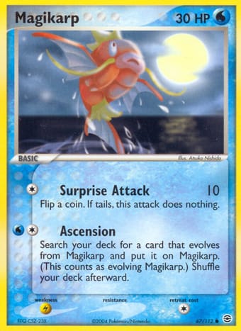 Magikarp EX FireRed & LeafGreen Pokemon Card