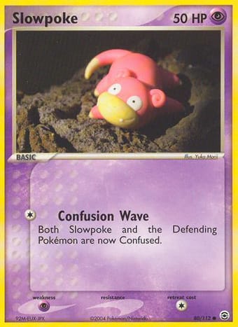 Slowpoke EX FireRed & LeafGreen Pokemon Card