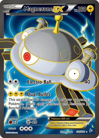Magnezone-EX Flashfire Pokemon Card