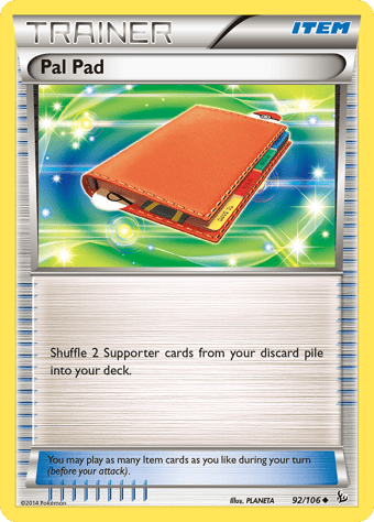Pal Pad Flashfire Pokemon Card