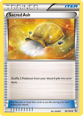 Sacred Ash Flashfire Pokemon Card