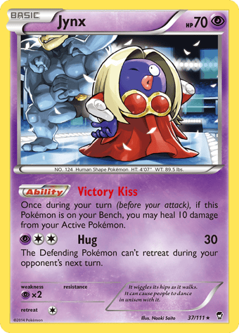 Jynx Furious Fists Pokemon Card