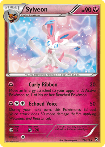 Sylveon Furious Fists Pokemon Card