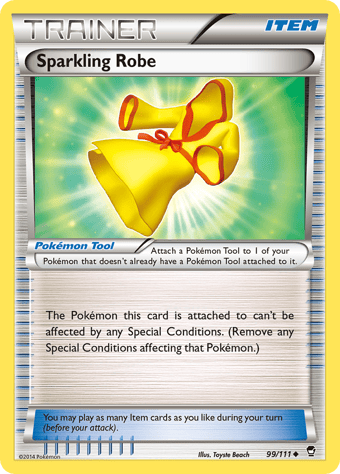 Sparkling Robe Furious Fists Pokemon Card