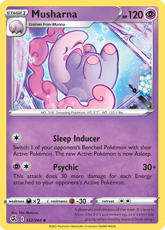 Musharna Fusion Strike Pokemon Card