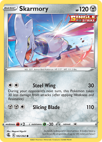 Skarmory Fusion Strike Pokemon Card