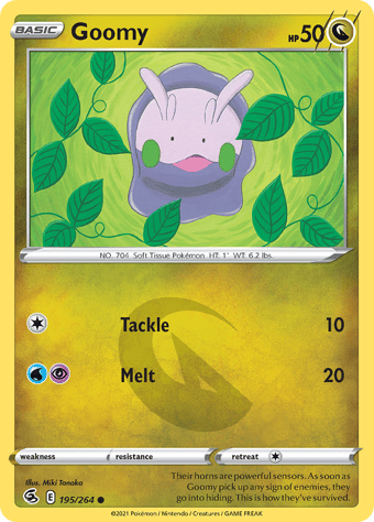 Goomy Fusion Strike Pokemon Card
