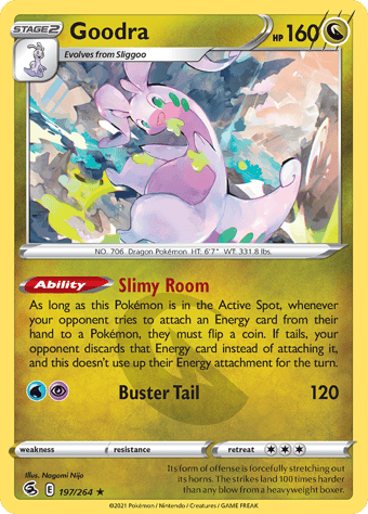 Goodra Fusion Strike Pokemon Card