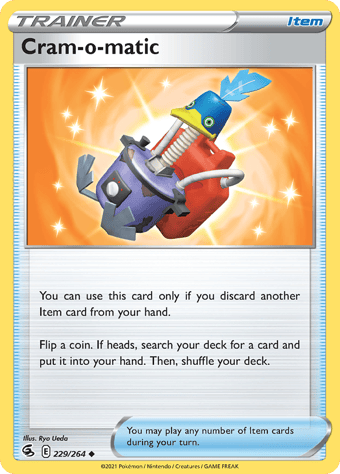 Cram-o-matic Fusion Strike Pokemon Card