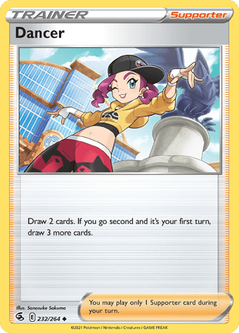 Dancer Fusion Strike Pokemon Card