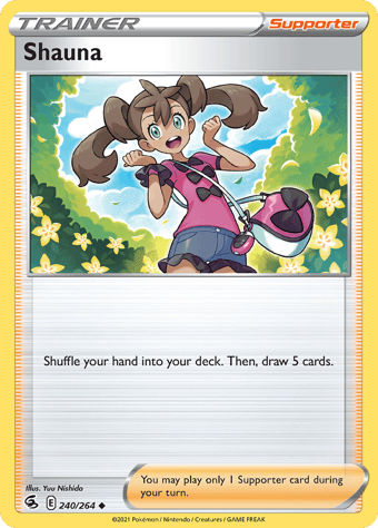 Shauna Fusion Strike Pokemon Card
