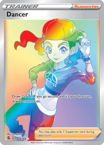 Dancer Fusion Strike Pokemon Card