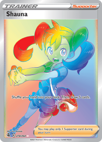 Shauna Fusion Strike Pokemon Card