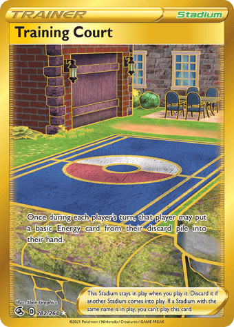 Training Court Fusion Strike Pokemon Card