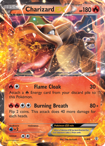 Charizard-EX Generations Pokemon Card