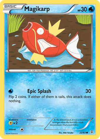Magikarp Generations Pokemon Card