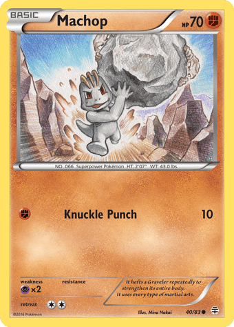Machop Generations Pokemon Card