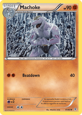 Machoke Generations Pokemon Card
