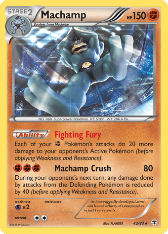 Machamp Generations Pokemon Card