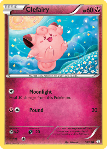 Clefairy Generations Pokemon Card