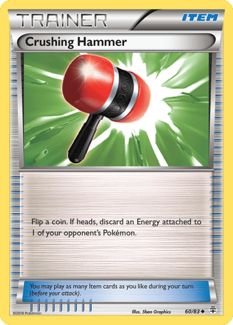 Crushing Hammer Generations Pokemon Card